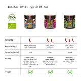 Organic Lusty Chili Jäm vegan 160g