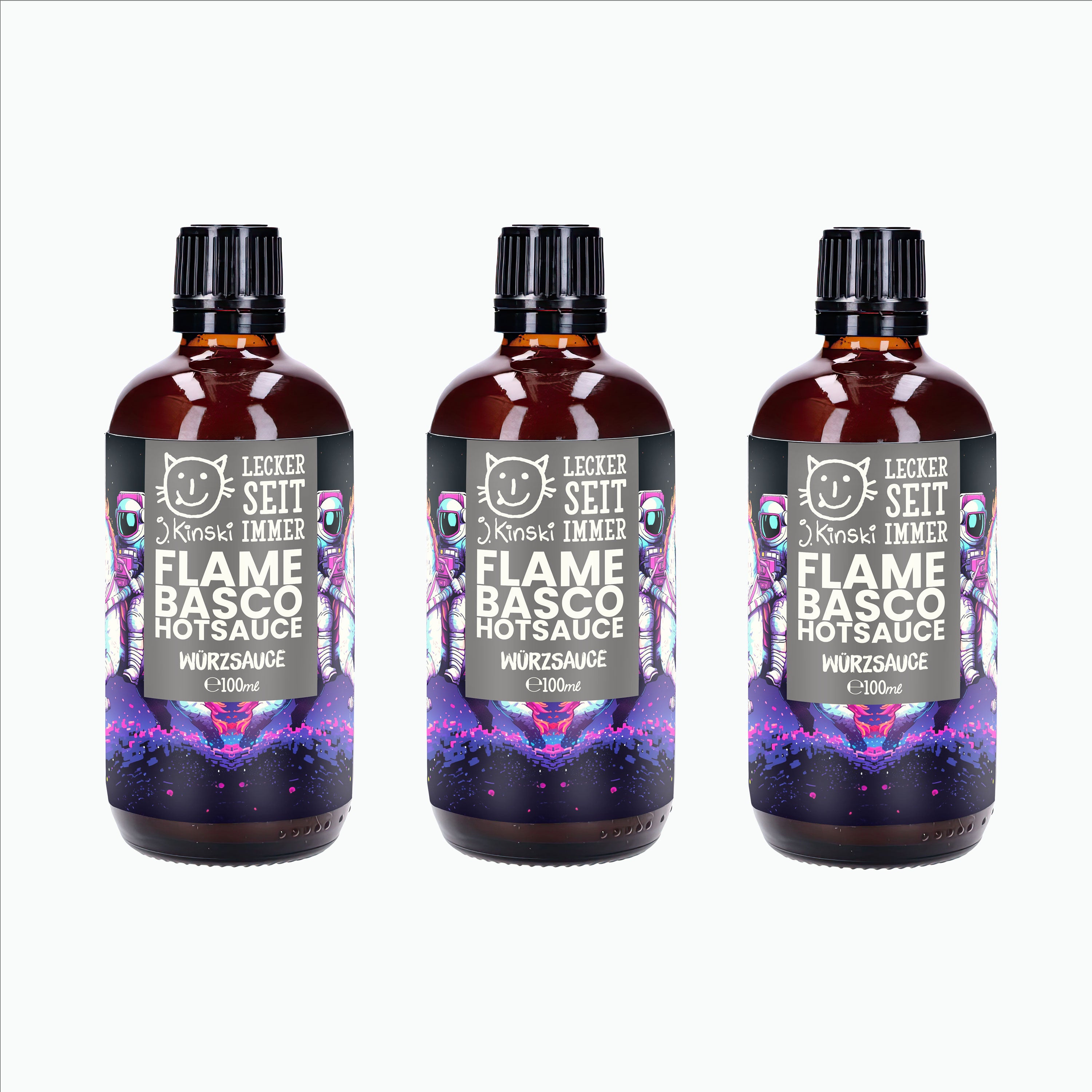 Flame Basco organic seasoning sauce 100ml vegan