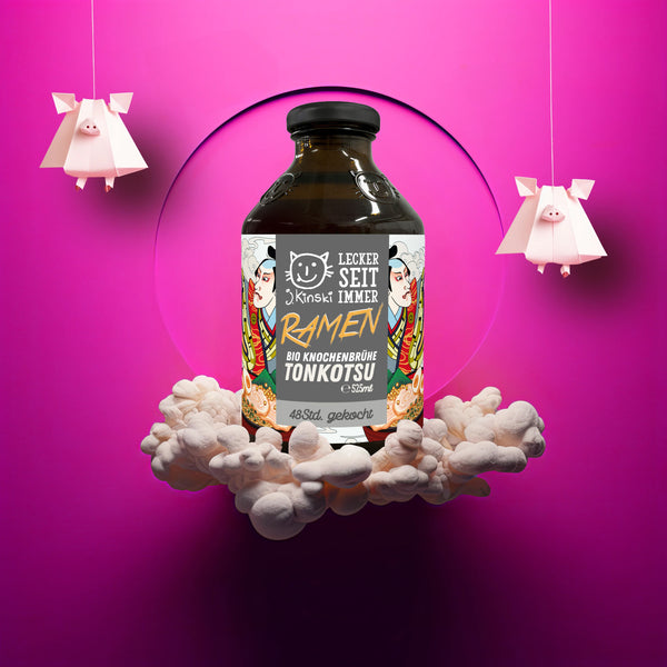 Bio Knochenbrühe Tonkotsu für Ramen 525ml